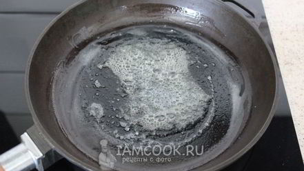 Рецепт яичницы с горошком и стручковой фасолью