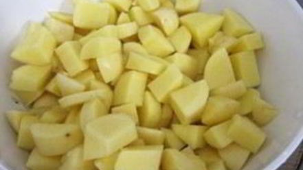 Рецепт яичницы с горошком