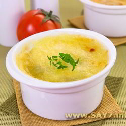 Рецепт Яичницы с помидорами и моцареллой