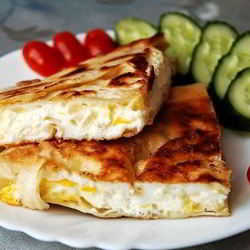 Рецепт Яичницы с сыром в лаваше