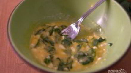 Рецепт яичницы с творогом