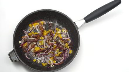 Рецепт яичницы со спаржей