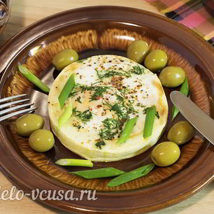 Рецепт Яичницы в кабачке