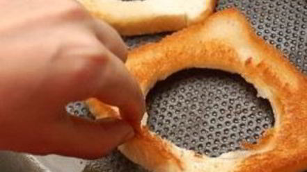 Рецепт яичницы в хлебе