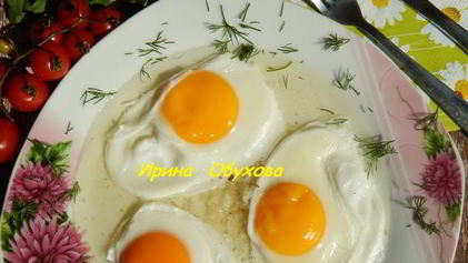 Рецепт Яичницы в воде