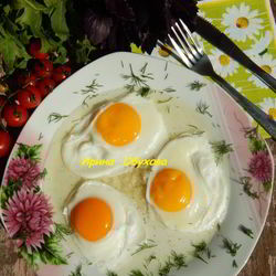 Рецепт Яичницы в воде