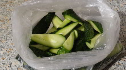 Рецепт закуски битые огурцы