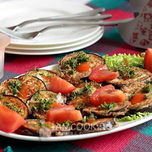 Рецепт Закуски из баклажанов со сладким чили