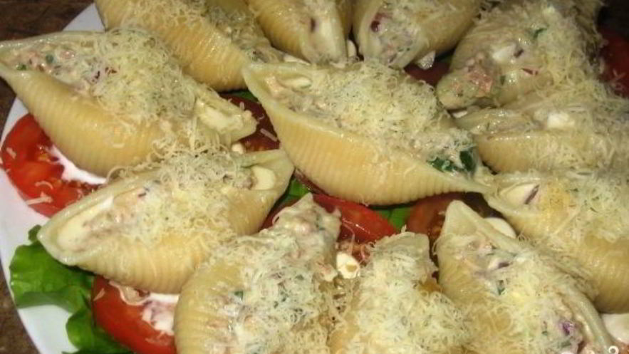 Рецепт закуски морской ракушка