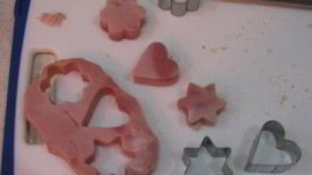 Рецепт закуски на шпажках с ветчиной