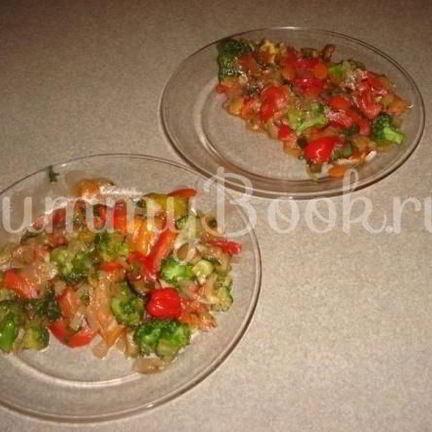 Рецепт Закуски по-итальянски из овощей и зелени