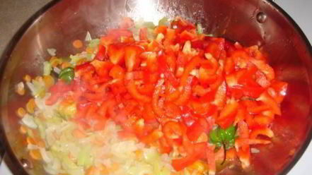 Рецепт закуски по-итальянски из овощей и зелени