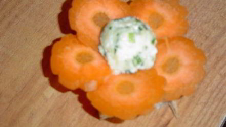 Рецепт закуски полевые цветы