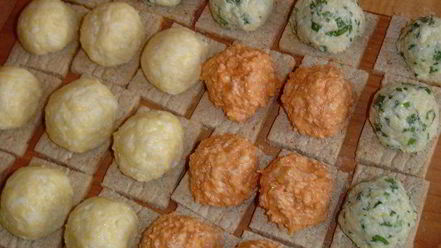 Рецепт закуски полевые цветы