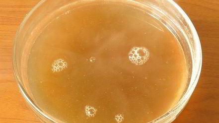 Рецепт грибного заливного постного