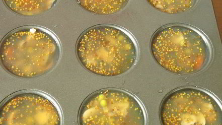 Рецепт грибного заливного постного