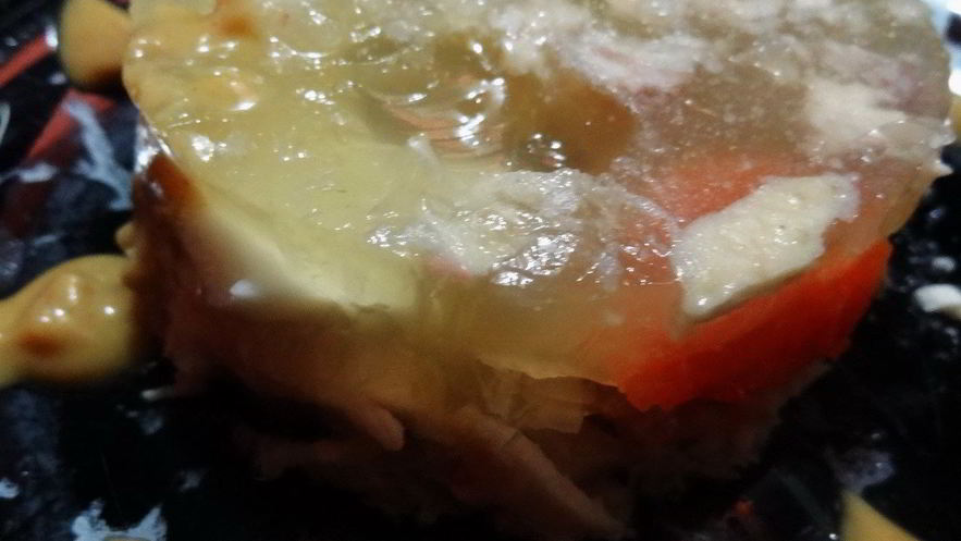 Рецепт куриного заливного