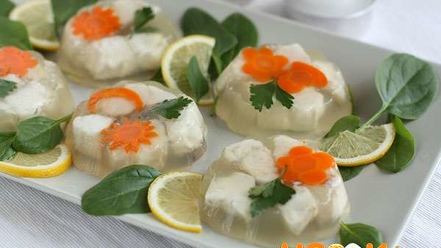 Рецепт рыбного заливного