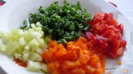 Рецепт вегетарианского заливного