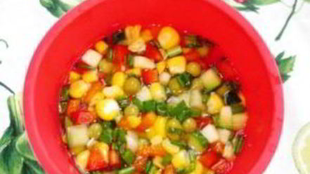 Рецепт вегетарианского заливного