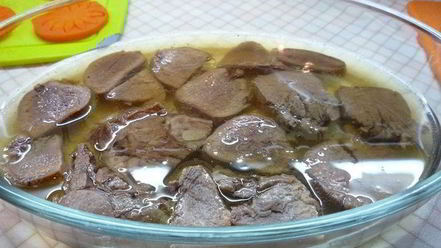 Рецепт заливного из говяжьего и свиного языков