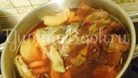 Рецепт заливного из карпа с буряком