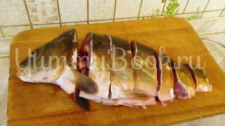 Рецепт заливного из карпа с буряком