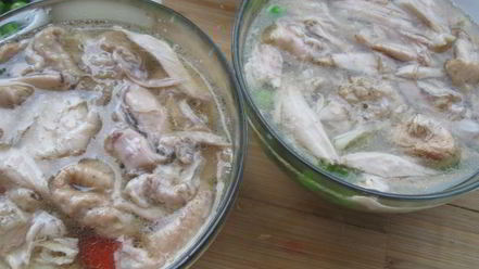 Рецепт заливного из курицы без добавления желатина