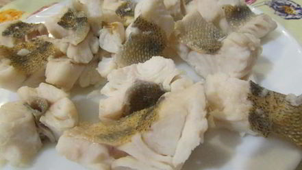 Рецепт заливного из судака и креветок