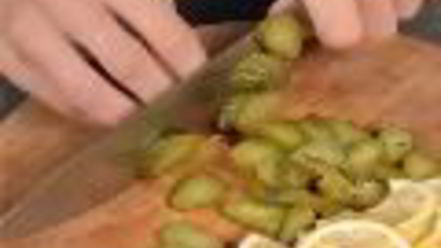 Рецепт заливного из свиного языка с опятами