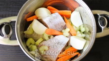 Рецепт заливного из трески с желатином