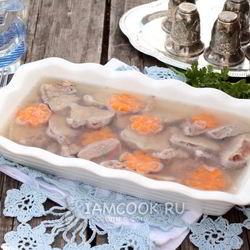 Рецепт Заливного из языка