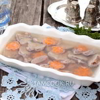 Заливное из языка