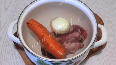 Рецепт заливного из языка