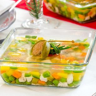 Рецепт Заливного Мозаика