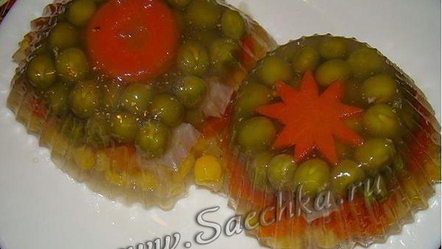 Рецепт заливного мясного