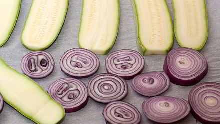 Рецепт заливного — террина из запеченных овощей