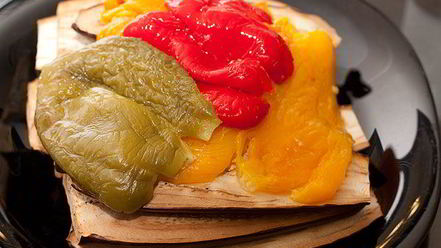 Рецепт заливного — террина из запеченных овощей