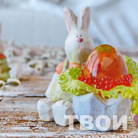 Рецепт Заливных яиц