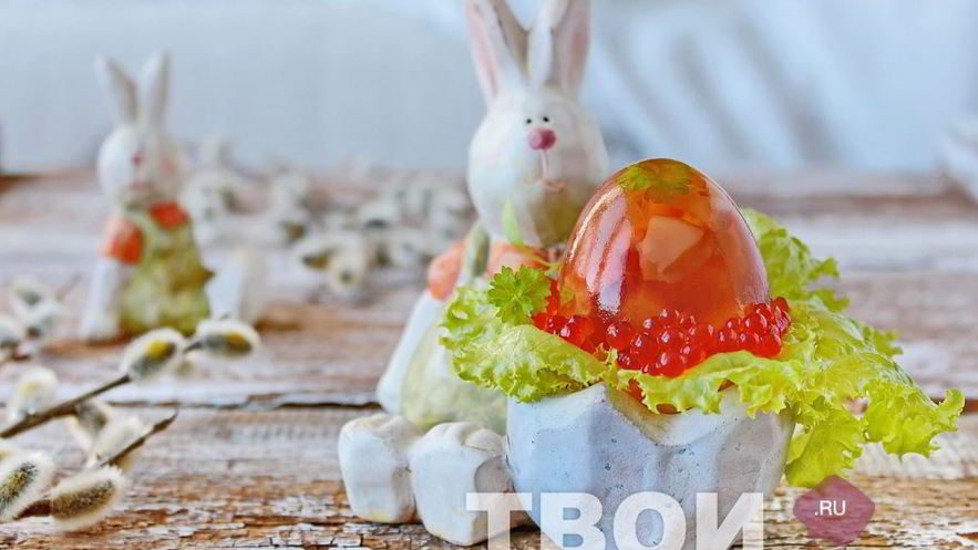Рецепт заливных яиц