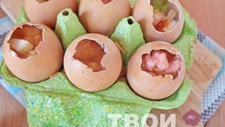 Рецепт заливных яиц