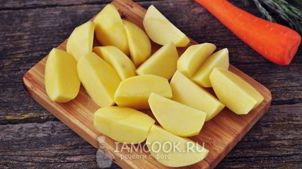 Рецепт жареной картошки с маринованными грибами