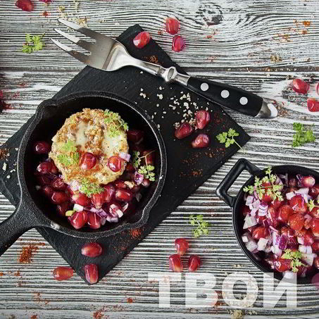 Рецепт Жареного сулугуни