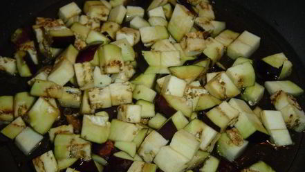 Рецепт баклажанового жульена