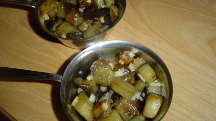 Рецепт баклажанового жульена