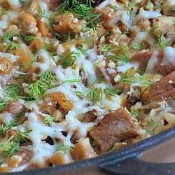 Рецепт Большого жульена с йогуртом