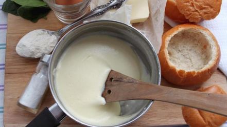 Рецепт булочки-жюльена из шампиньонов и шпината