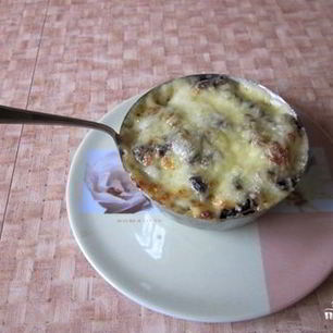 Рецепт Грибного жульена со сливками