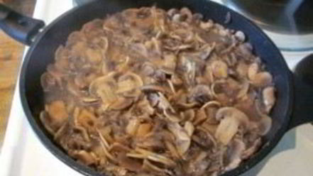 Рецепт грибного жульена со сливками