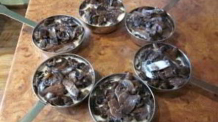 Рецепт грибного жульена со сливками